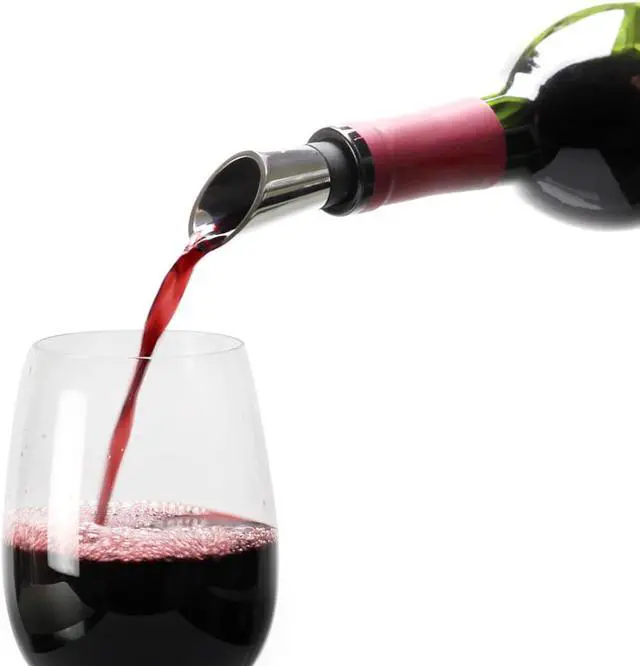 Alt view image 4 of 5 - Stainless Steel Wine Pourer