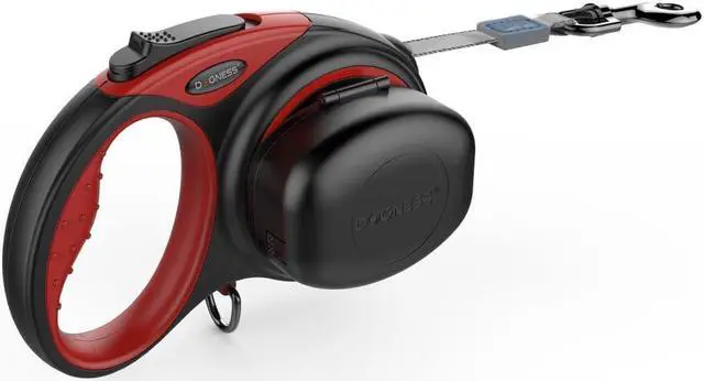 Alt view image 2 of 4 - Retractable X-Large Leash Package - Red