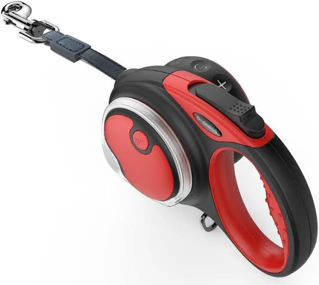 Alt view image 3 of 4 - Retractable X-Large Leash Package - Red