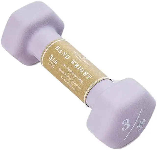 Alt view image 2 of 2 - Oak and Reed 3 lbs Hex Dumbbell