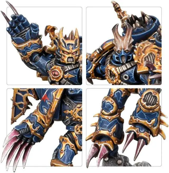 Alt view image 5 of 6 - Games Workshop GW4313 Warhammer 40K: Chaos Space Marines: Raptors