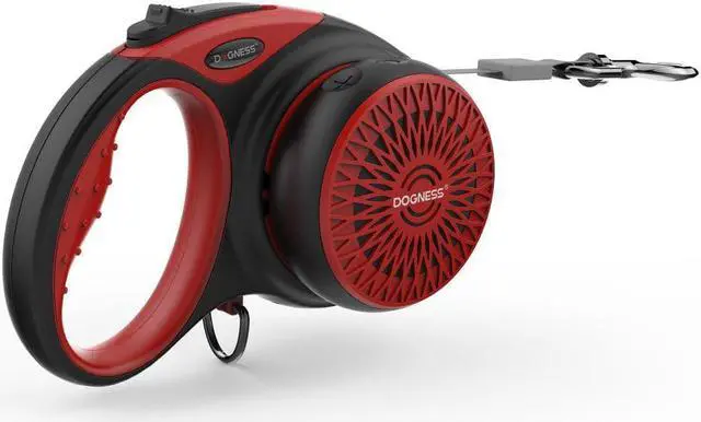 Main image of Dogness Retractable Large Leash Package - Red