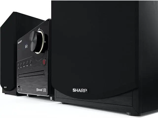 Alt view image 4 of 7 - Sharp Hi-Fi Micro Sound System