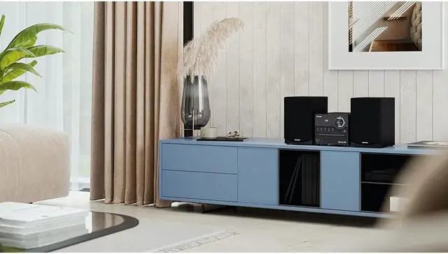 Alt view image 6 of 7 - Sharp Hi-Fi Micro Sound System