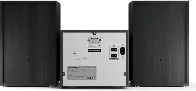 Alt view image 7 of 7 - Sharp Hi-Fi Micro Sound System