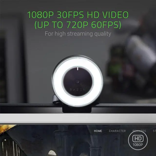 Alt view image 6 of 11 - Razer Kiyo Web Cam