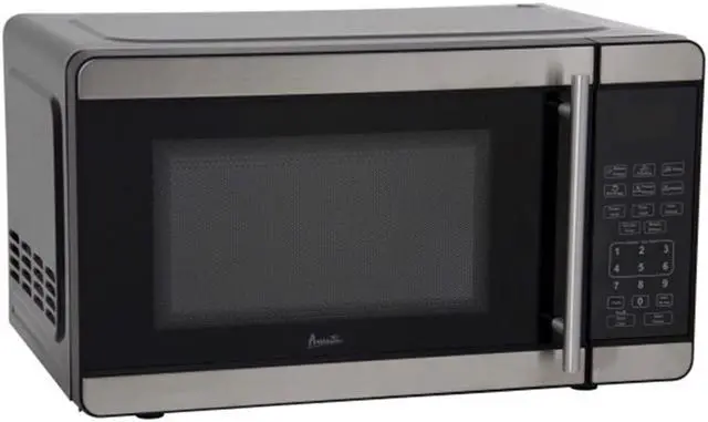 Alt view image 2 of 12 - Avanti 0.7 Cu. Ft. Stainless Steel Countertop Microwave