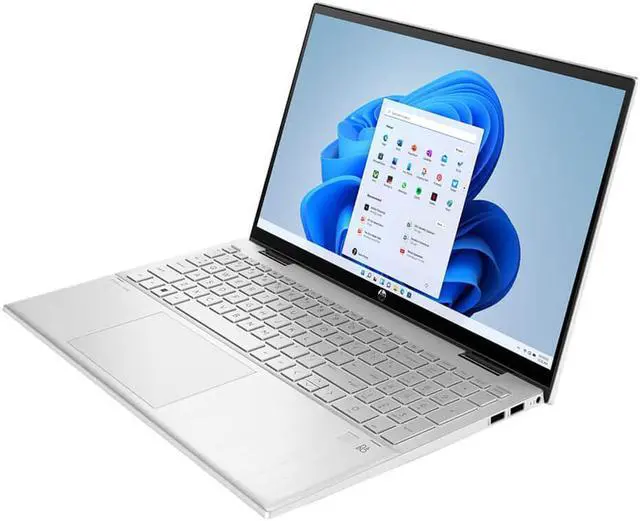 Alt view image 2 of 5 - HP Envy x360 15.6 inch 2-In-1 Laptop- i7-1355U - 16GB/512GB SSD - Natural Silver