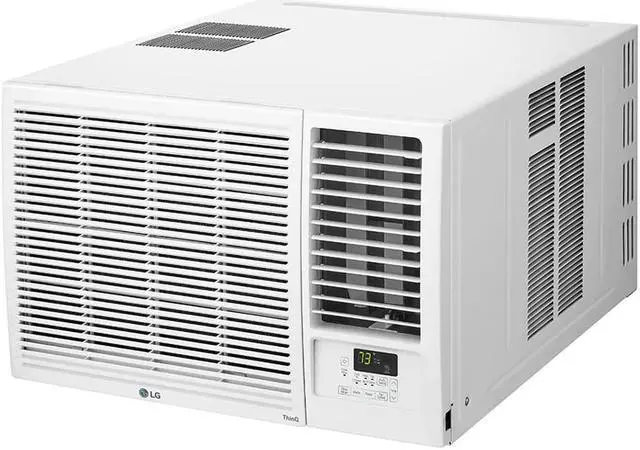 Alt view image 3 of 5 - LG 18,000 BTU Heat/Cool Smart Window Air Conditioner