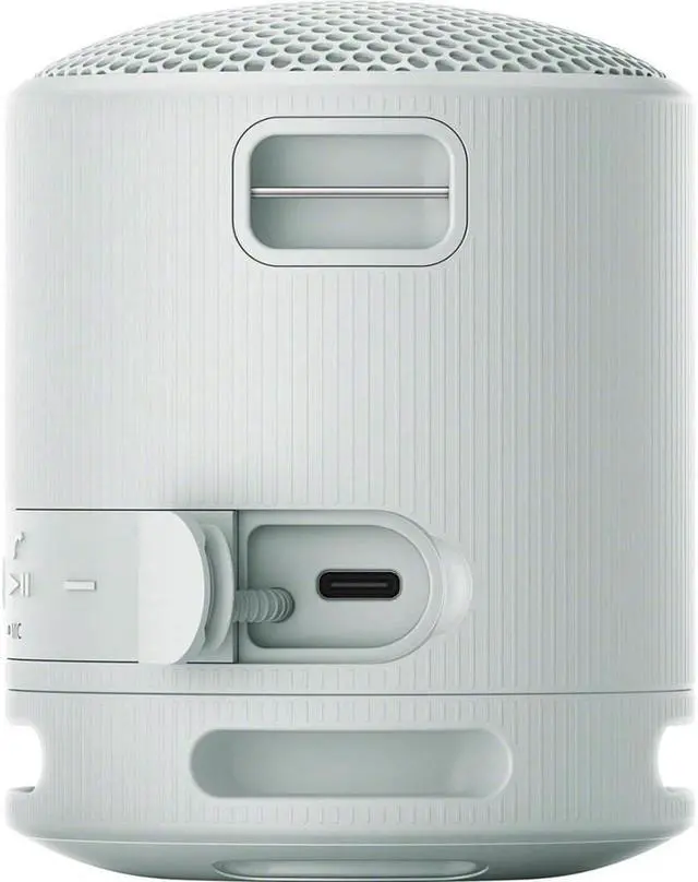 Alt view image 4 of 13 - Sony SRSXB100H XB100 Compact Bluetooth Speaker - Light Gray