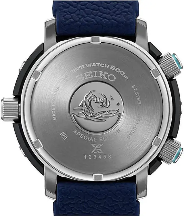 Alt view image 2 of 4 - Seiko Prospex Solar Diver Watch - Blue/Green