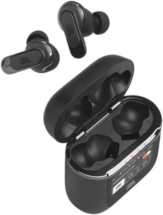 Alt view image 2 of 12 - JBL TOURPRO2BLK Pro Tour 2 Earbuds with Smartcase - Black