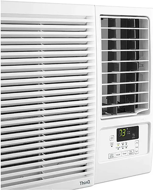 Alt view image 8 of 13 - LG Electronics 18,000 BTU Heat and Cool Window Air Conditioner with Wifi Controls, LW1821HRSM