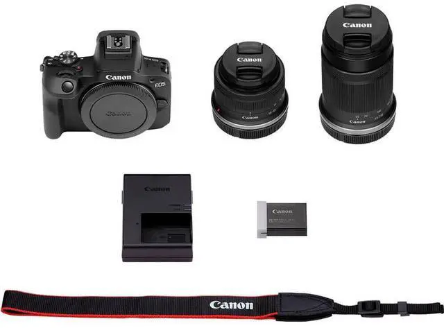 Alt view image 4 of 20 - Canon EOS R100 4K Video Mirrorless Camera 2 Lens Kit - Effective Sensor Resolution: 24.1 - CMOS - Display Diagonal Size: 3 - TFT display - The EOS R100 also can record Full HD video at up to 60 frames