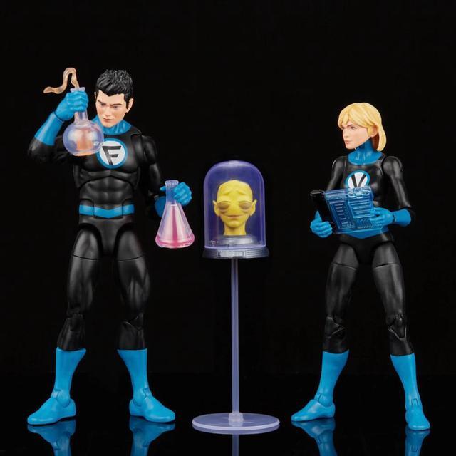 Alt view image 4 of 6 - Hasbro F7035 6 inch Marvel Legends Series Fantastic Four Franklin Richards and Valeria Richards Action Figure