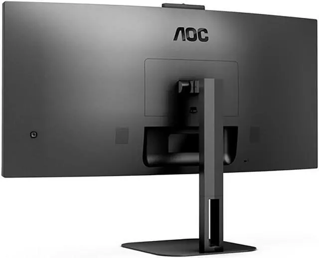 Alt view image 3 of 12 - AOC CU34V5CW 34" UW-QHD 3440x1440 100Hz 1ms Curved Screen LCD VA Monitor