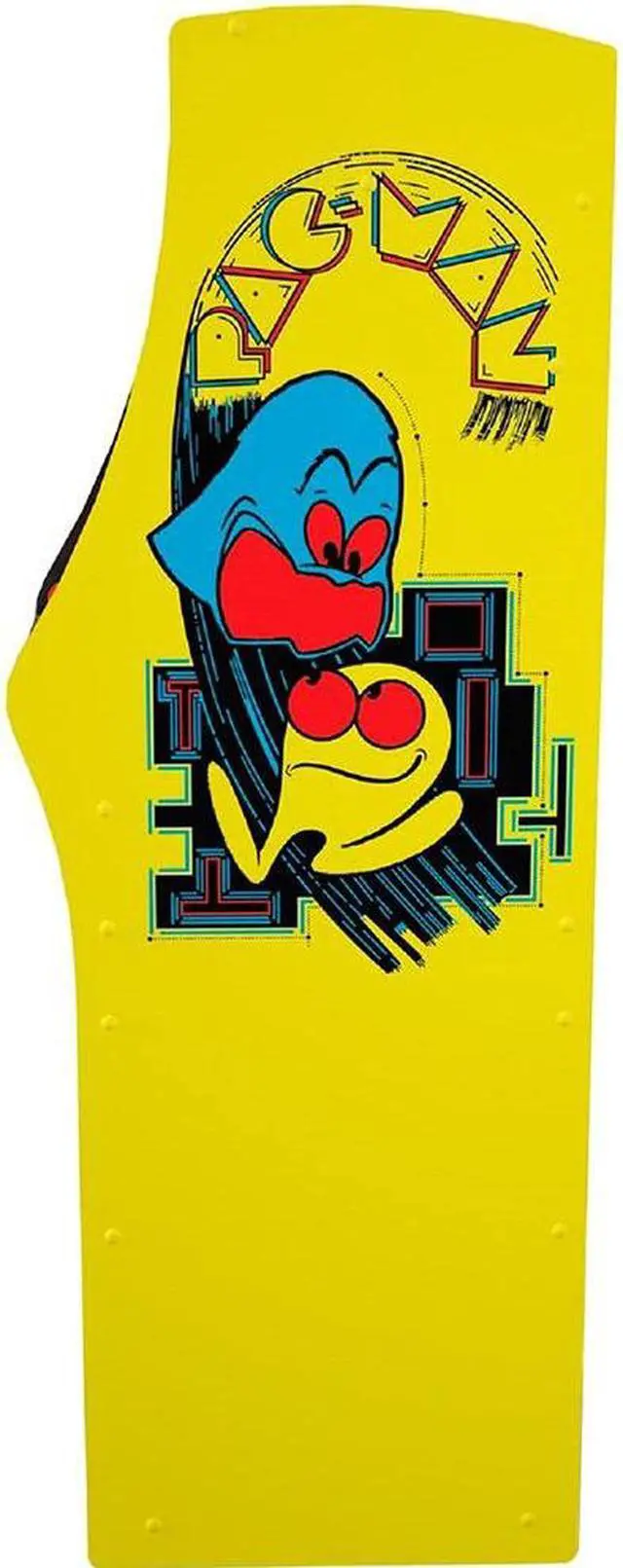 Alt view image 2 of 11 - Arcade1up Bandai Namco Pac-Man Deluxe Arcade Cabinet