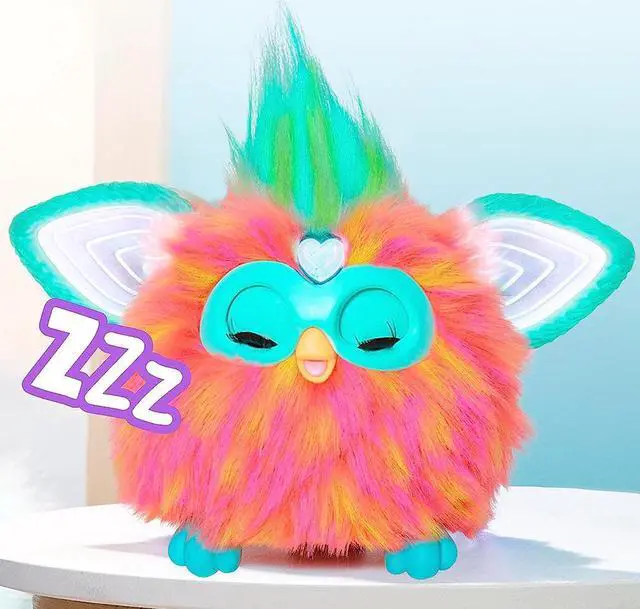 Alt view image 2 of 4 - Hasbro Furby Coral Plush Interactive Toy