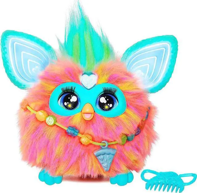 Main image of Hasbro Furby Coral Plush Interactive Toy