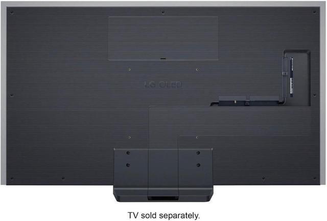 Alt view image 6 of 7 - LG Gray Stand & Back Cover for 55 inch G2/G3 OLED TVs (2022/2023)
