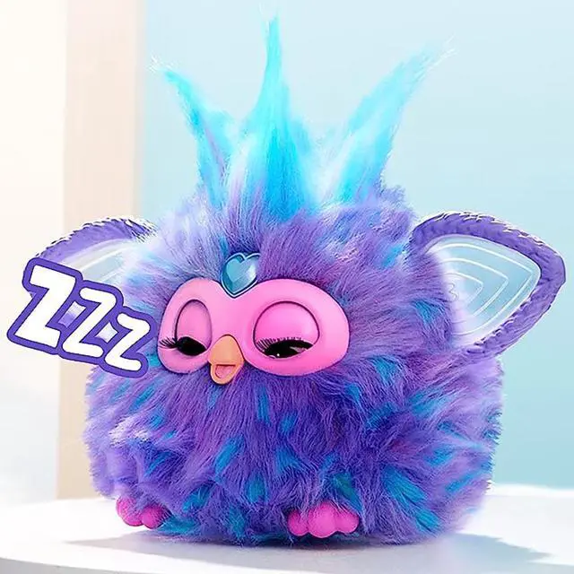 Alt view image 2 of 4 - Hasbro Furby Purple Plush Interactive Toy