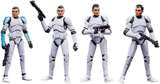 Alt view image 2 of 4 - Hasbro 3.75 inch Star Wars The Vintage Collection Phase I Clone Trooper Action Figures