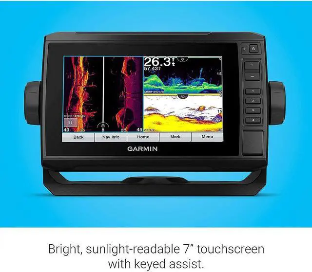 Alt view image 3 of 8 - Garmin ECHOMAPUHD2 Echomap UHD 2 73sv Inland Map