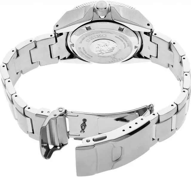 Alt view image 3 of 4 - Seiko Prospex Automatic Mens Watch - Stainless Steel with Blue Face