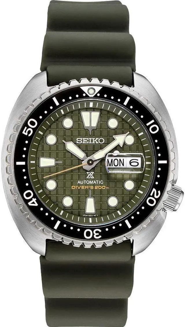 Alt view image 5 of 8 - Seiko Prospex King Turtle Stainless Steel Automatic Watch SRPE05