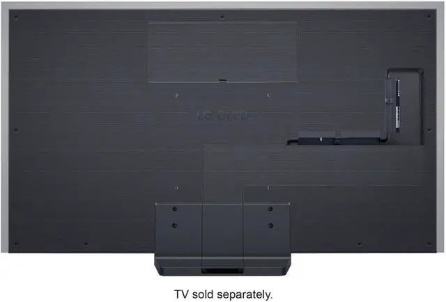 Alt view image 6 of 6 - LG Gray Stand & Back Cover for 77 inch/83 inch G2/G3 OLED TVs (2022/2023)