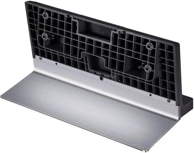 Alt view image 2 of 6 - LG Gray Stand & Back Cover for 77 inch/83 inch G2/G3 OLED TVs (2022/2023)