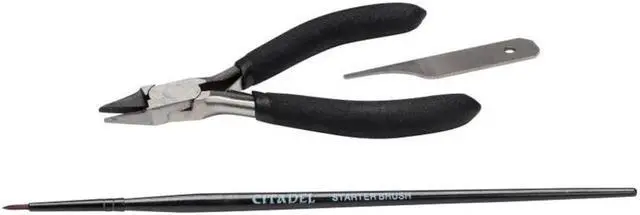 Alt view image 3 of 6 - Games Workshop Warhammer 40K Paints + Tools Set