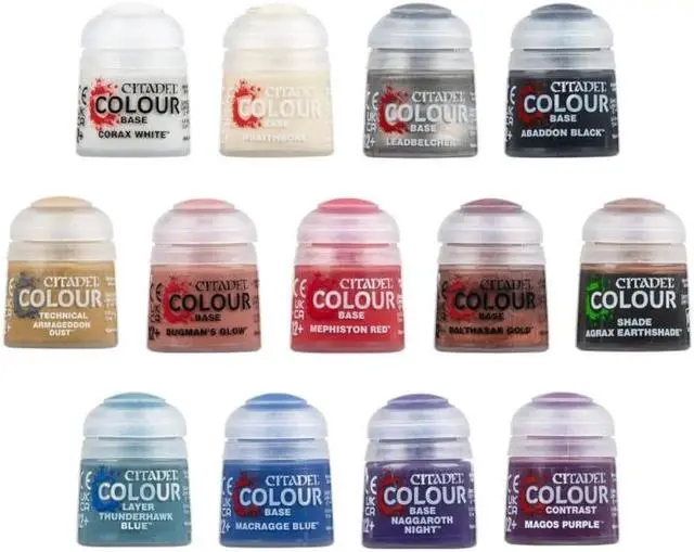 Alt view image 4 of 6 - Games Workshop Warhammer 40K Paints + Tools Set