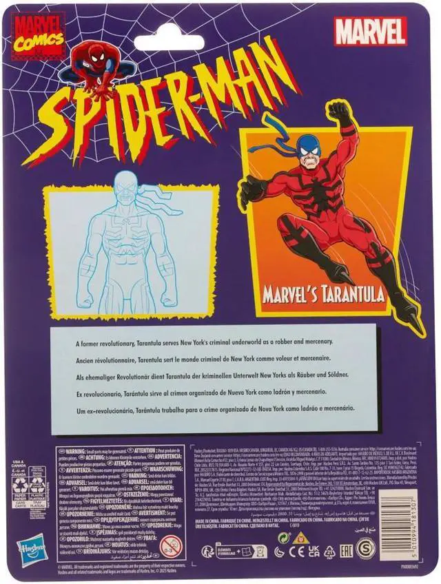 Alt view image 7 of 7 - Hasbro 6 inch Marvel Legends Series Marvels Tarantula Action Figure