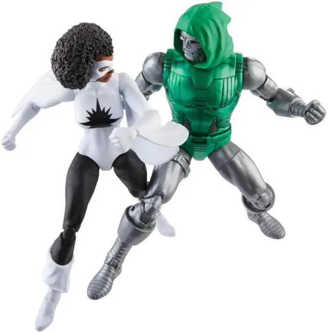 Alt view image 4 of 7 - Hasbro 6 inch Marvel Legends Series Captain Marvel vs. Doctor Doom Action Figures