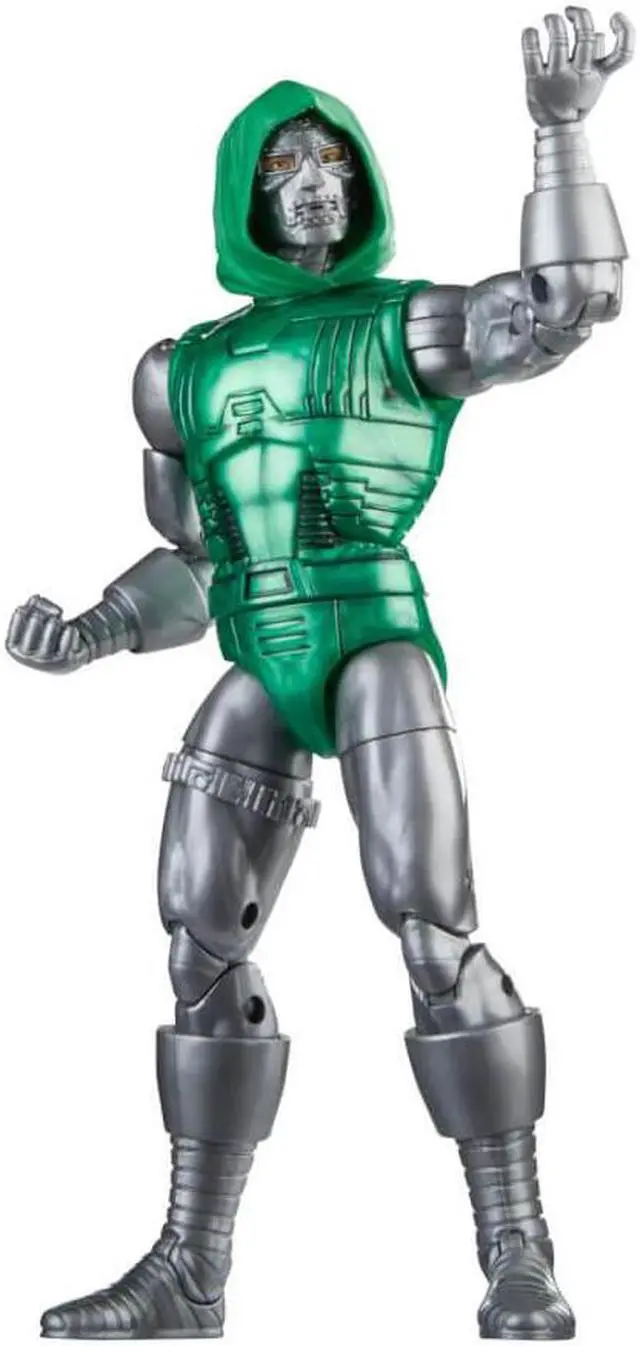 Alt view image 5 of 7 - Hasbro 6 inch Marvel Legends Series Captain Marvel vs. Doctor Doom Action Figures