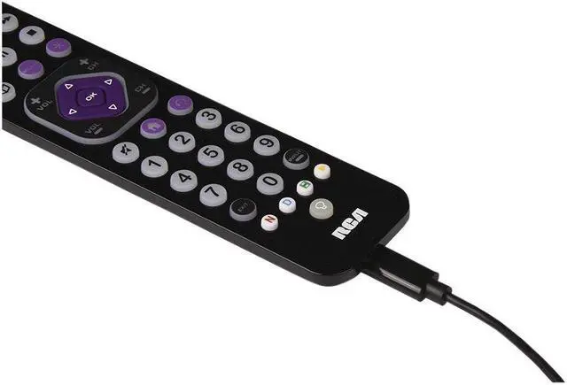 Alt view image 2 of 3 - RCA Universal Remote Control Rechargeable - Black