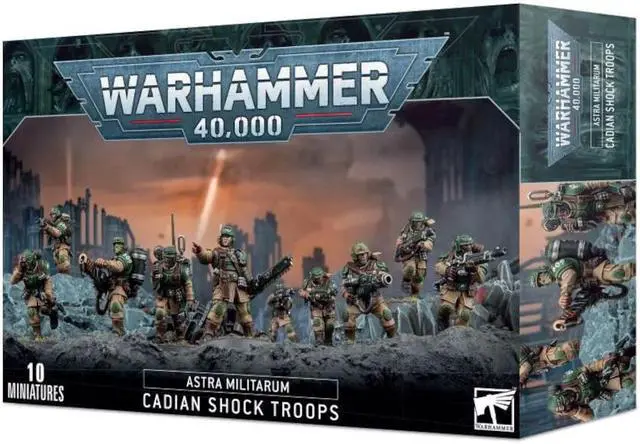 Main image of Games Workshop Warhammer 40K: Cadian Shock Troops