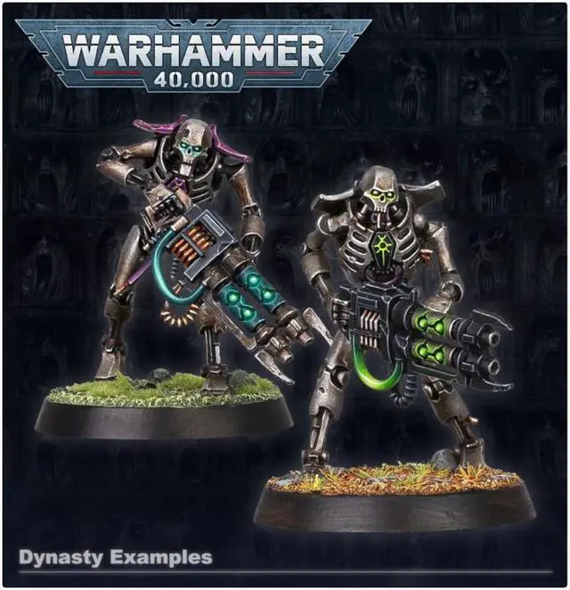 Alt view image 4 of 5 - Games Workshop Warhammer 40K: Necron Warriors
