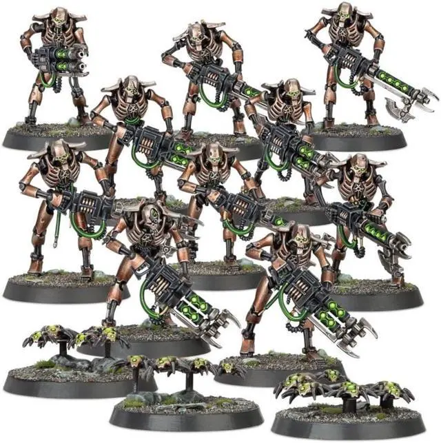 Alt view image 2 of 5 - Games Workshop Warhammer 40K: Necron Warriors