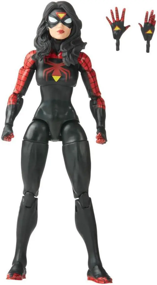 Alt view image 6 of 7 - Hasbro 6 inch Marvel Legends Series Jessica Drew Spider-Woman Action Figure
