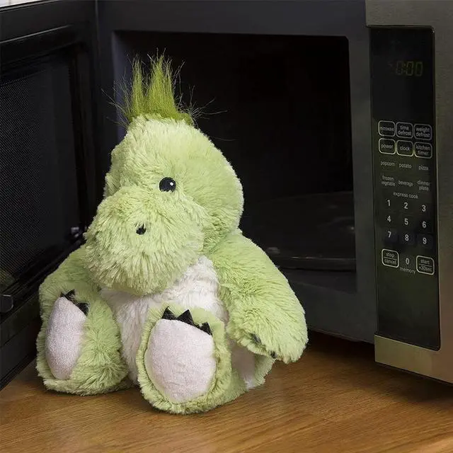 Alt view image 3 of 3 - Warmies Microwavable French Lavender Scented Plush Dinosaur
