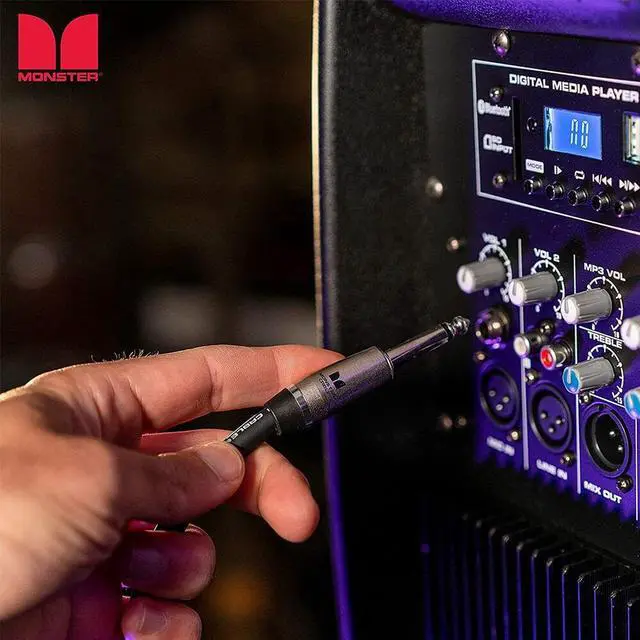 Alt view image 5 of 5 - Monster 6 Ft Prolink Performer 600 Speaker Cable - 1/4 inch to 1/4 inch