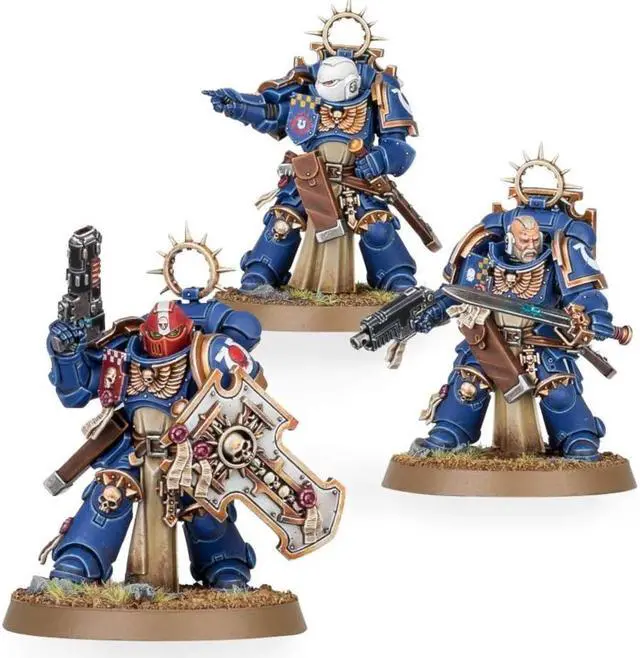 Alt view image 2 of 6 - Games Workshop Warhammer 40K Space Marines: Bladeguard Veterans