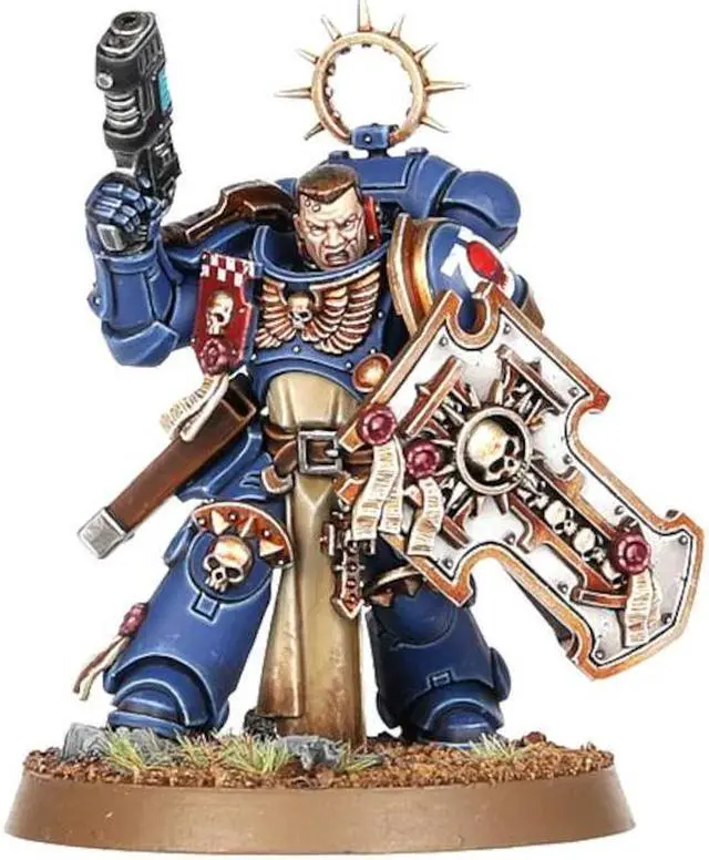 Alt view image 4 of 6 - Games Workshop Warhammer 40K Space Marines: Bladeguard Veterans