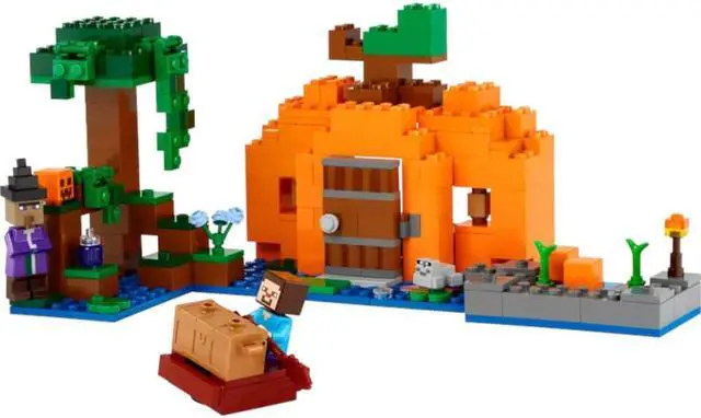 Main image of LEGO Minecraft The Pumpkin Farm
