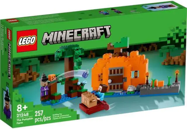 Alt view image 2 of 7 - LEGO Minecraft The Pumpkin Farm