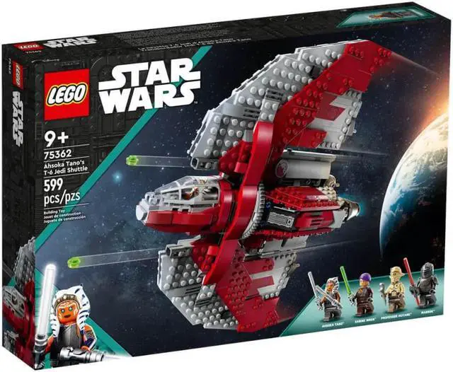 Alt view image 2 of 7 - LEGO Star Wars Ahsoka Tanos T-6 Jedi Shuttle