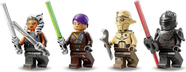 Alt view image 6 of 7 - LEGO Star Wars Ahsoka Tanos T-6 Jedi Shuttle