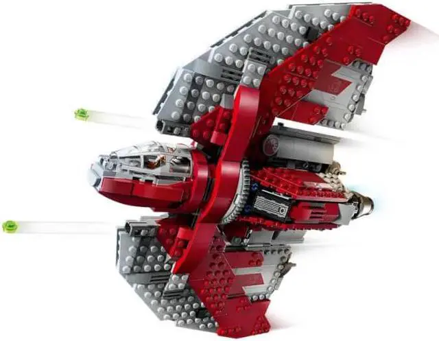 Alt view image 3 of 7 - LEGO Star Wars Ahsoka Tanos T-6 Jedi Shuttle